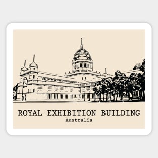 Royal Exhibition Building - Australia Sticker